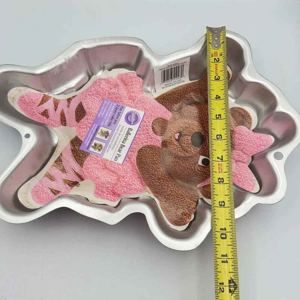 Wilton Ballerina Teddy Bear Birthday‎ Cake Pan 2105-1028
